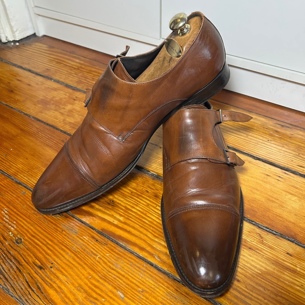 To Boots New York Derrick Adams, Double Monk Shoes
